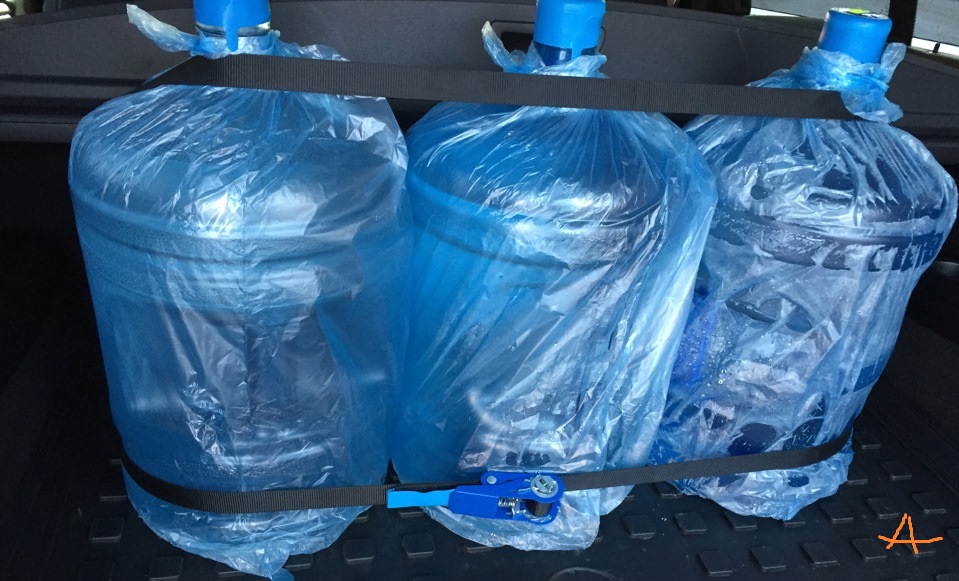 Пакеты для водяных бутылок